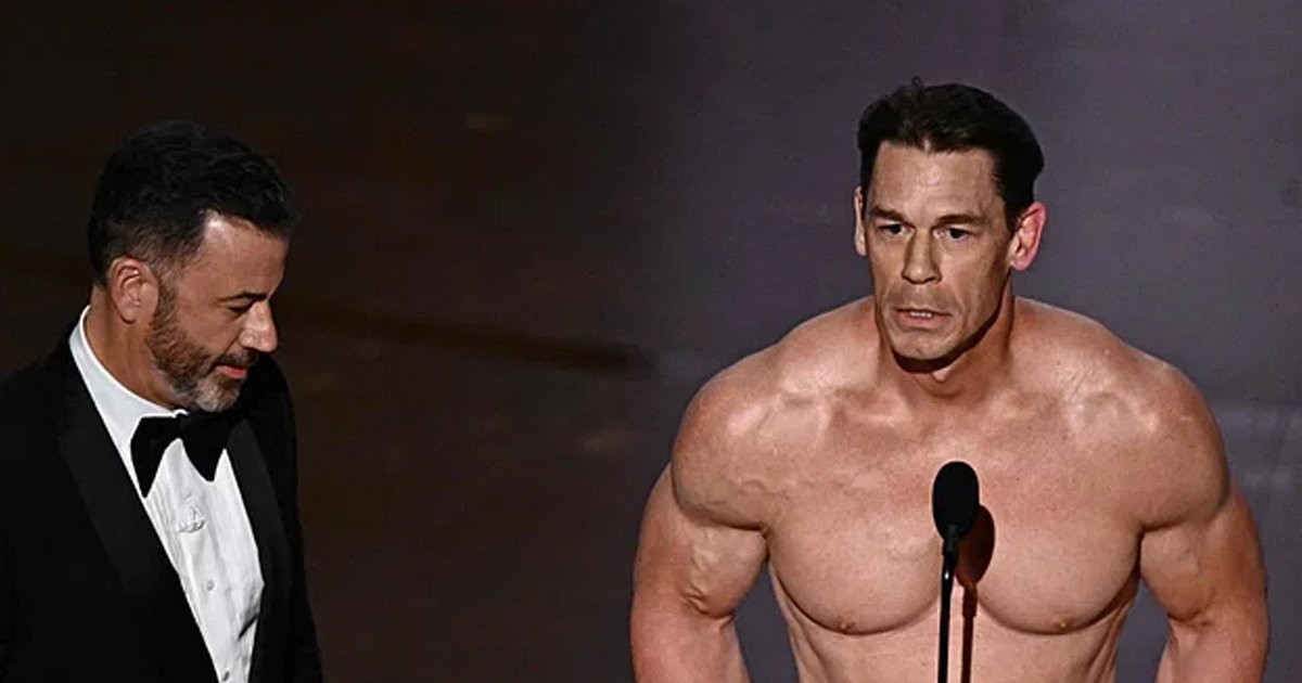 John Cena Goes Nude As Presenter For Oscars