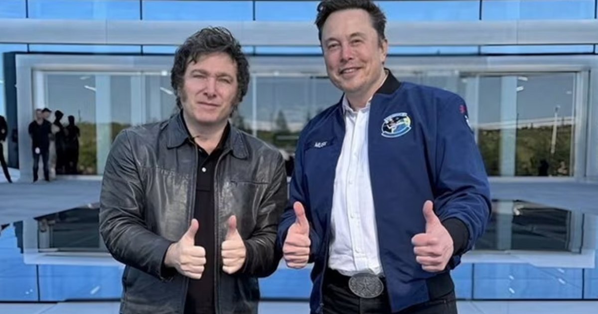 Argentina's Milei meets Elon Musk at Tesla factory