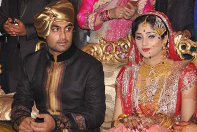 Tamim Iqbal & his wife