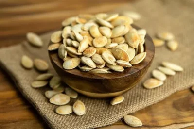 Pumpkin Seeds are a great source of Protein and Fiber