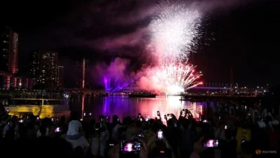 Australia ushered in 2022 with a spectacular fireworks display