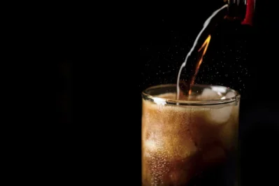Never drink soft drinks after overeating.