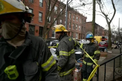 The cause of the fire was still being investigated