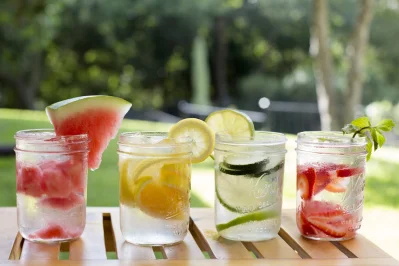 If you aren&rsquo;t a fan of plain water, you can add flavor with slices of any fruit