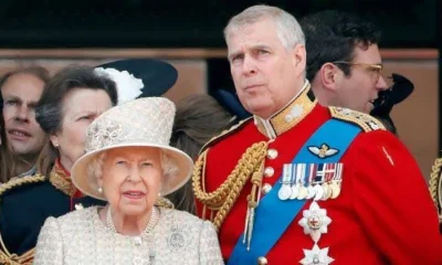 Prince Andrew and Queen Elizabeth