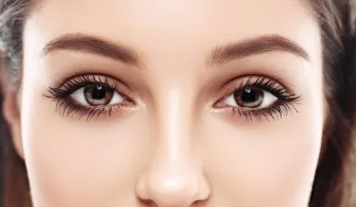 Almond eyes