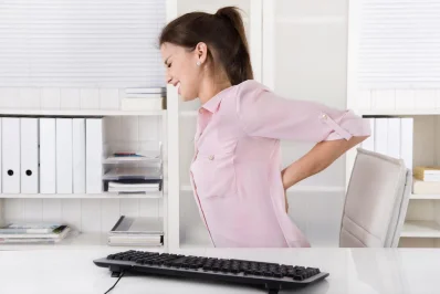 Maintain a good posture while you walk or sit