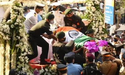India declared two days of national mourning and lowered the country&rsquo;s flags through Monday