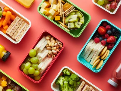 A good way to ensure you eat a healthy lunch is to plan ahead 