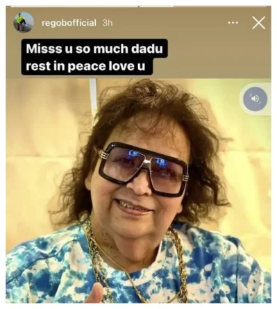 Swastik shared a throwback still of his grandfather 