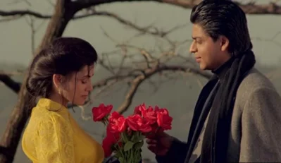 Shah Rukh with Deepa Sahi in Maya Memsaab