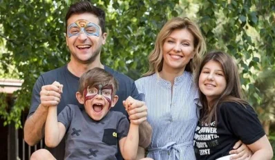 Family of Zelensky 