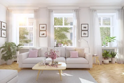 Consider side table lamps, indirect lights, and dimming switches for a soft and warm ambiance