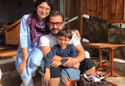 Amir with Rina and Azad