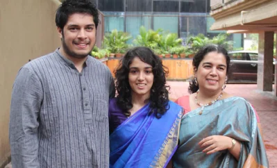 Junaid Khan and Ira Kha with Reena Dutta