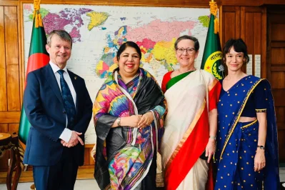 The envoys also met with Speaker Dr Shirin 