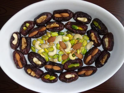 Dates are naturally high in sugar 