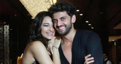 Sonakshi Sinha and Zaheer Iqbal 