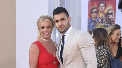 Britney and Sam Asghari