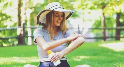 Re-apply sunscreen every two hours.