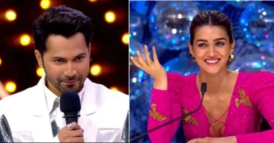 Kriti and Varun arrived on the sets of Jhalak Dikhlla Jaa