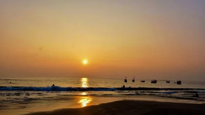 Sun set