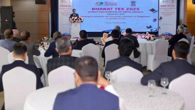 Pranay Verma addressing at the event.