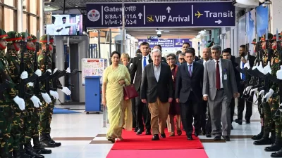 UN Secretary General leaves Dhaka