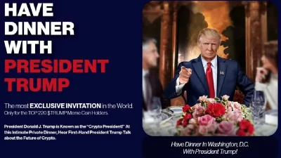 The website advertisement