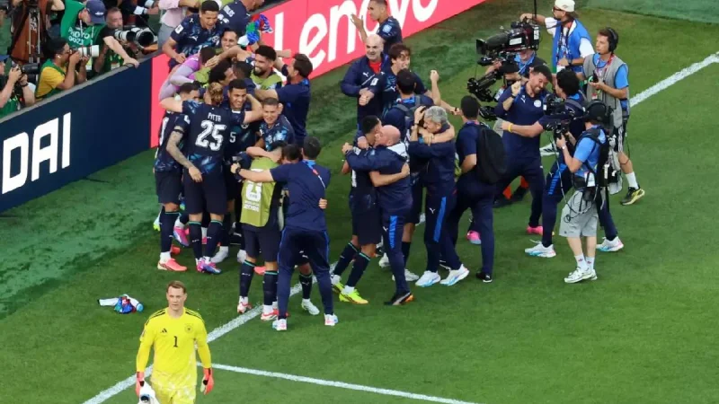 Paraguay stun Germany on penalties to reach World Cup last 16